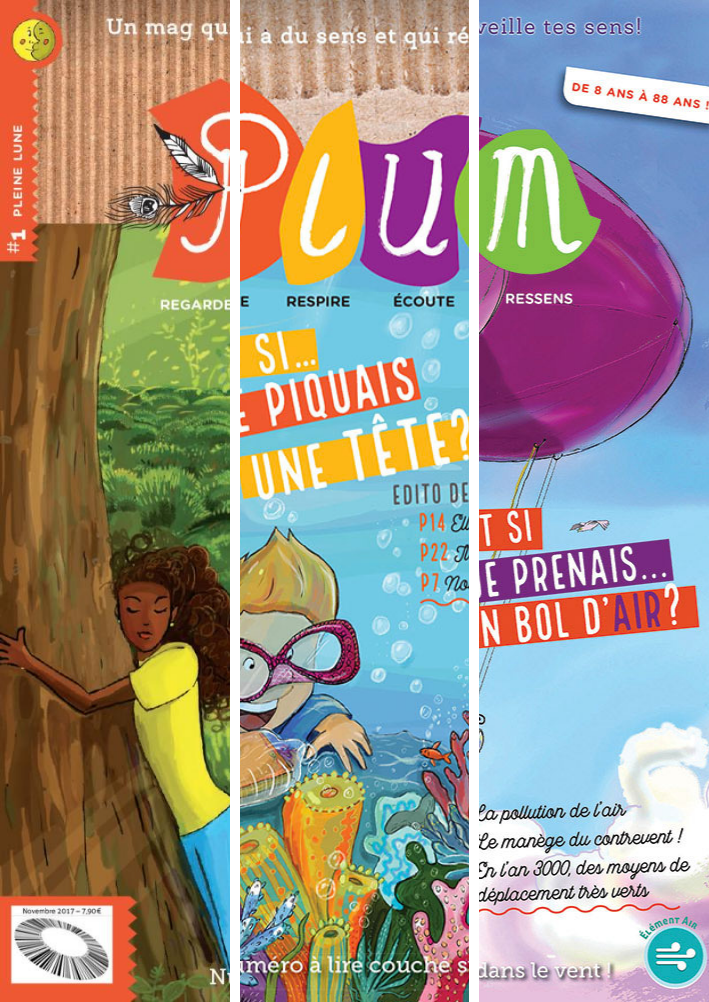 plum magazine pack